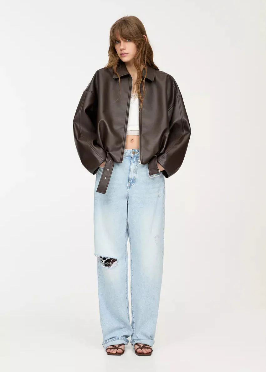 Contour Leather Jacket