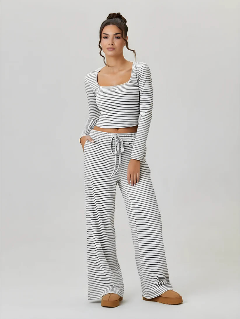 Striped Lounge Set