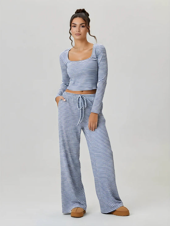 Striped Lounge Set