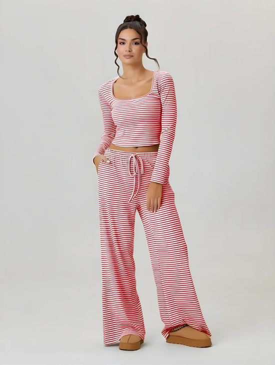 Striped Lounge Set